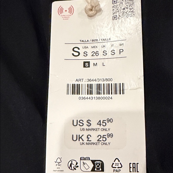 Zara Chic Black Backless Dress - Picture 2 of 6